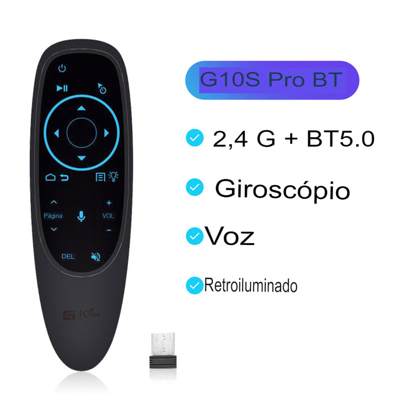 Controle Remoto Sem Fio Para Tv Box G10